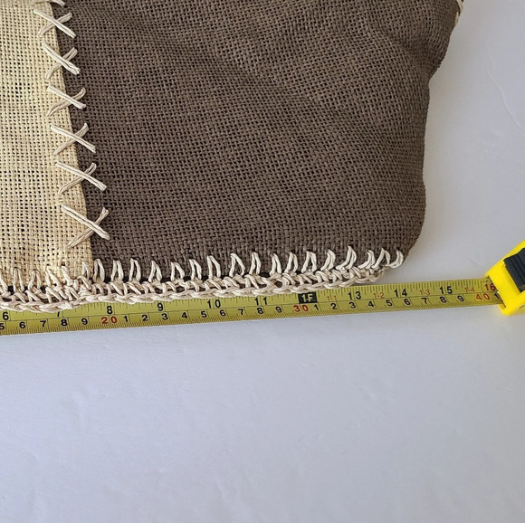 Bijoux Terner shopper canvas boho tote beige/brown - Picture 9 of 9